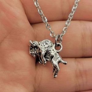 Buffalo necklace pendant